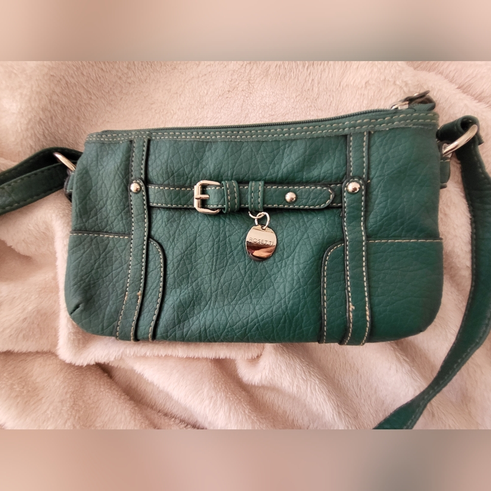 Rosetti Spruce Green Crossbody Bag